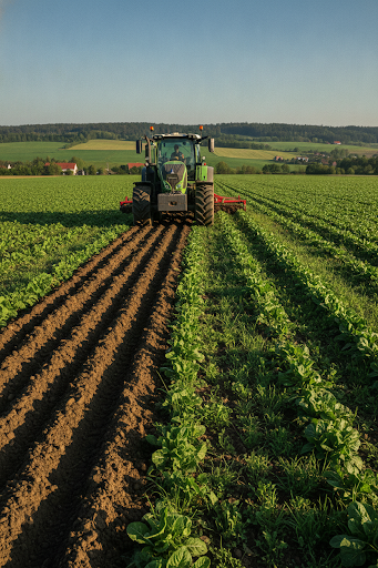 Farm tractor field for AgriBridge registration